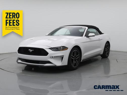 White 2020 Ford Mustang Ecoboost Premium