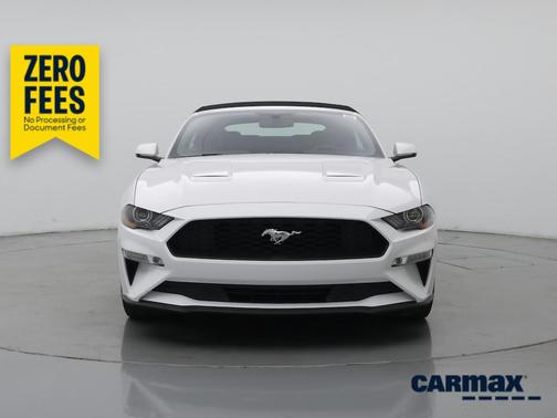 White 2020 Ford Mustang Ecoboost Premium