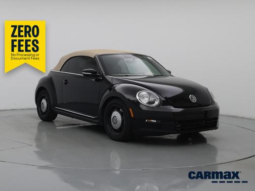 Black 2015 Volkswagen Beetle Classic
