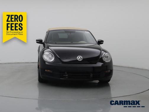 Black 2015 Volkswagen Beetle Classic