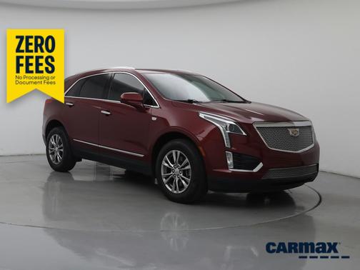 Red 2017 Cadillac XT5 Luxury