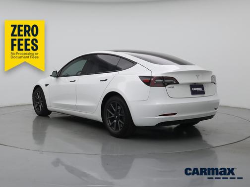 White 2021 Tesla Model 3 Standard Range Plus
