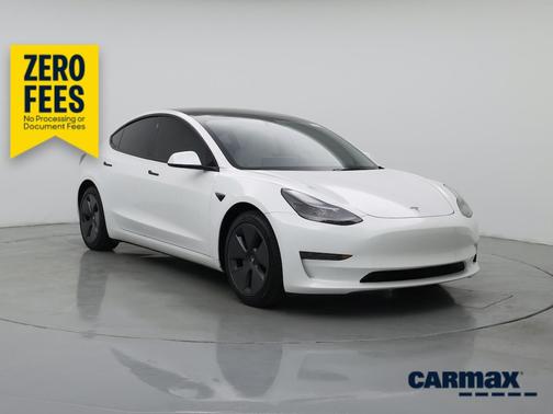 White 2023 Tesla Model 3