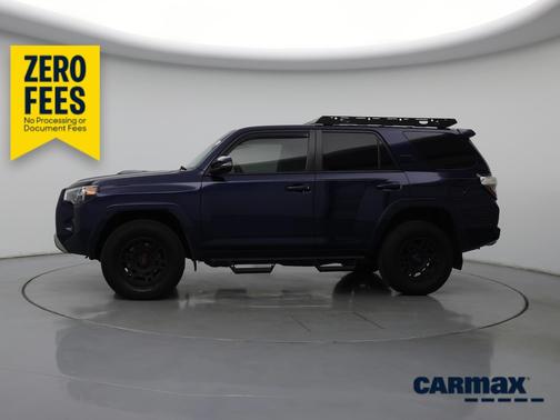 Blue 2021 Toyota 4Runner TRD Off Road Premium