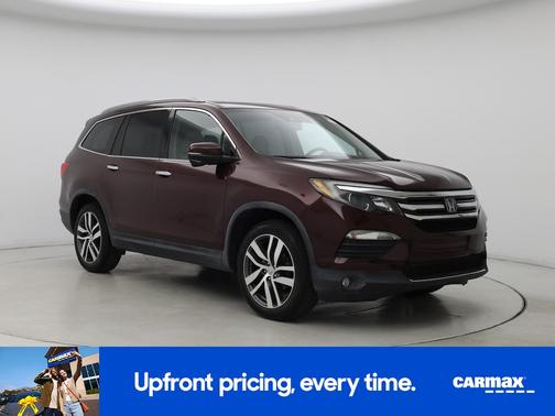 Burgundy 2016 Honda Pilot Touring