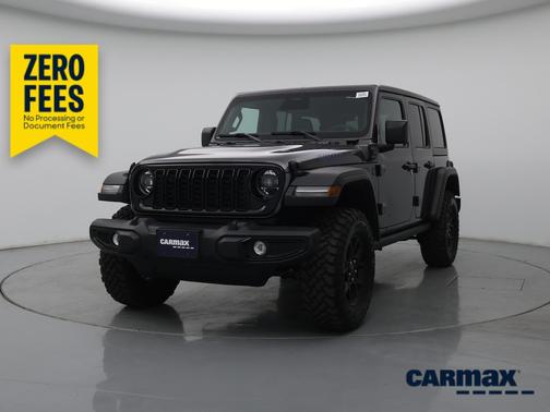 Gray 2025 Jeep Wrangler 4xe Willy's