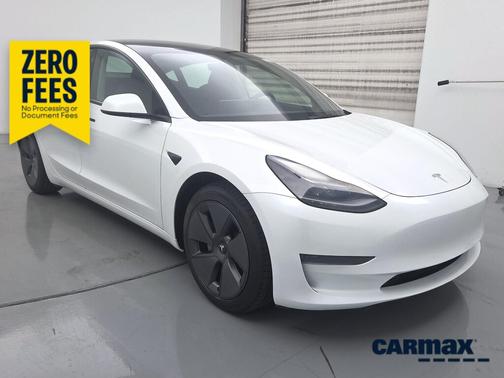 White 2023 Tesla Model 3