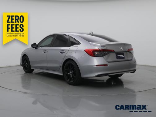 Silver 2022 Honda Civic Sport