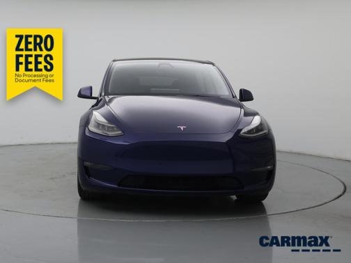 Blue 2021 Tesla Model Y Performance