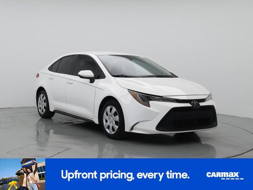 White 2021 Toyota Corolla LE