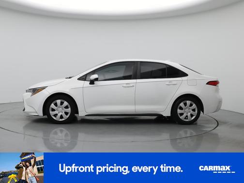 White 2021 Toyota Corolla LE