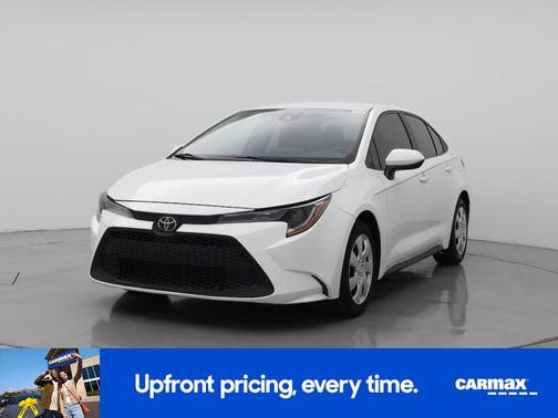 White 2021 Toyota Corolla LE
