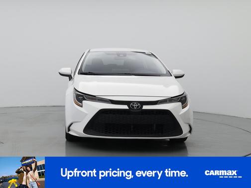 White 2021 Toyota Corolla LE