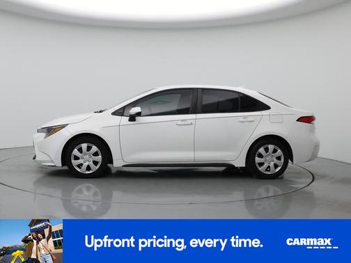 White 2021 Toyota Corolla LE
