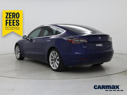 Blue 2020 Tesla Model 3 Long Range