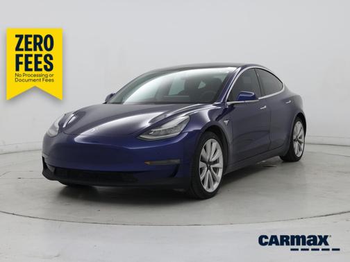 Blue 2020 Tesla Model 3 Long Range