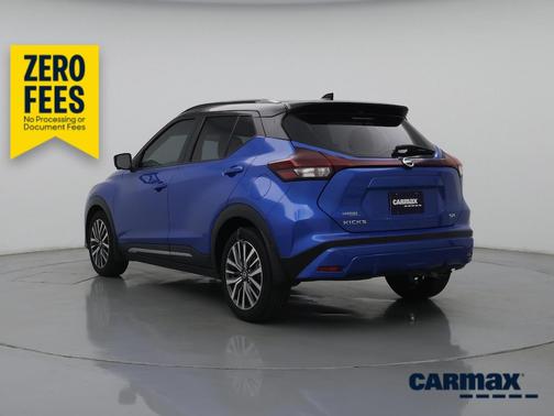 Blue 2021 Nissan Kicks SR