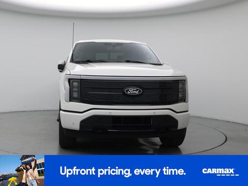 White 2024 Ford F-150 Lightning Platinum