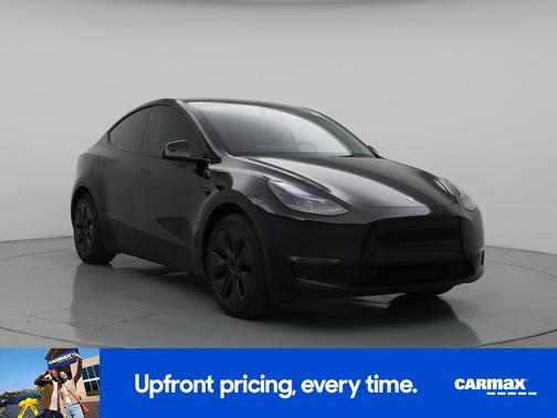 Black 2025 Tesla Model Y Long Range