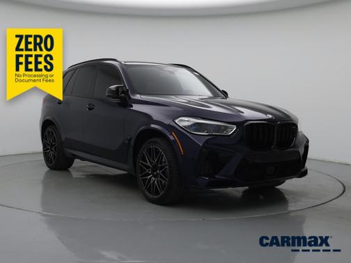 Blue 2021 BMW X5 M