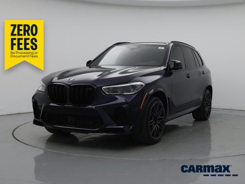 Blue 2021 BMW X5 M