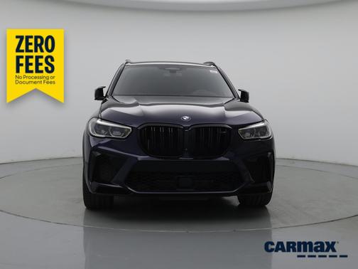 Blue 2021 BMW X5 M