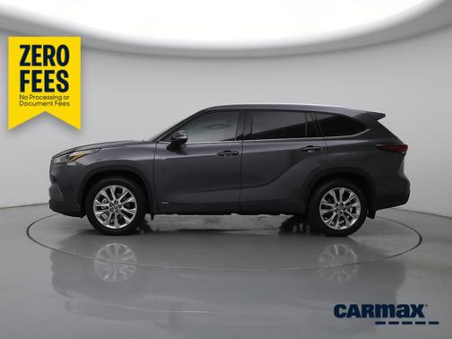 Gray 2025 Toyota Highlander Hybrid Limited