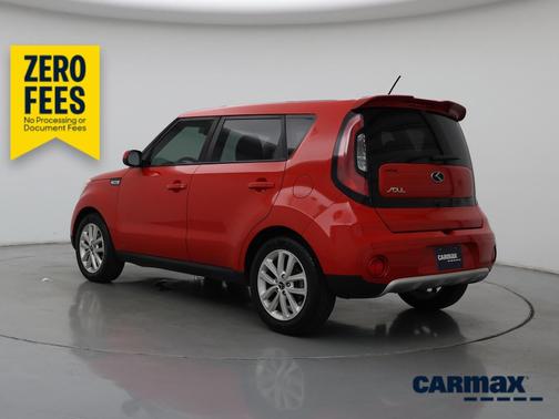Red 2018 Kia Soul +