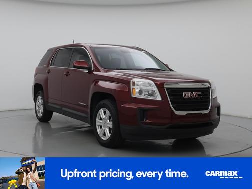Burgundy 2016 GMC Terrain SLE