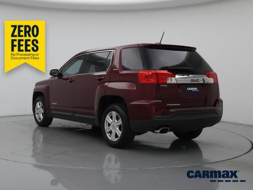 Burgundy 2016 GMC Terrain SLE