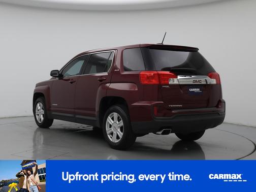 Burgundy 2016 GMC Terrain SLE
