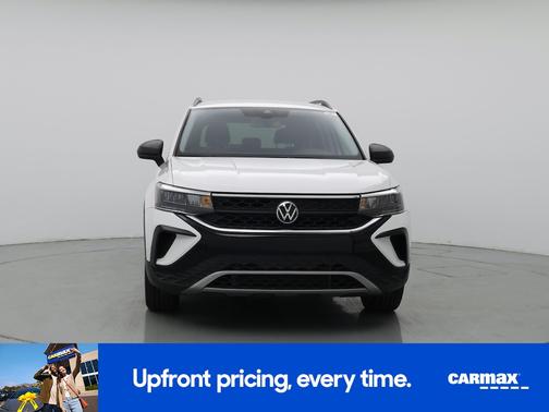 White 2022 Volkswagen Taos S