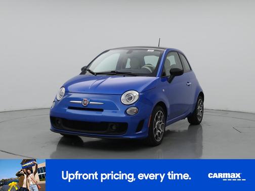 Blue 2018 FIAT 500 Pop