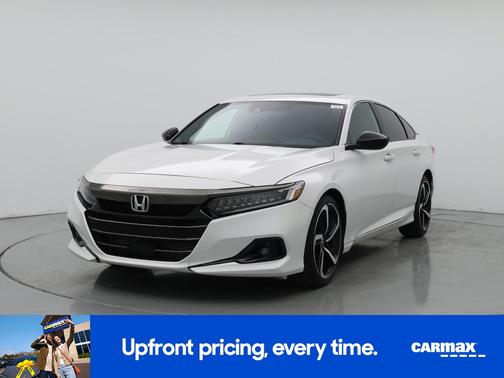 White 2021 Honda Accord Sport