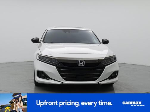 White 2021 Honda Accord Sport