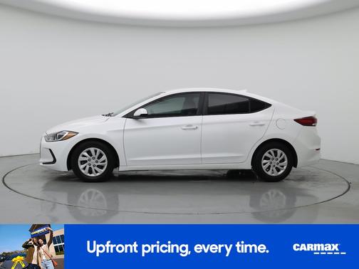 White 2017 Hyundai ELANTRA SE