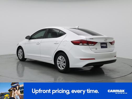 White 2017 Hyundai ELANTRA SE