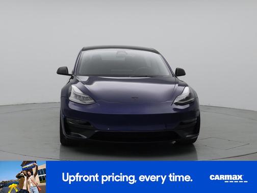 Blue 2022 Tesla Model 3 Long Range