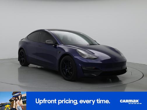 Blue 2022 Tesla Model 3 Long Range
