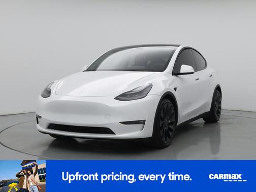 White 2022 Tesla Model Y Performance
