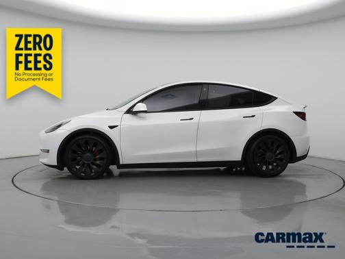 White 2022 Tesla Model Y Performance