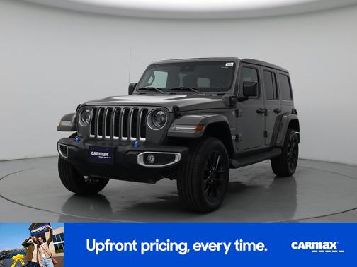Gray 2023 Jeep Wrangler 4xe Unlimited Sahara