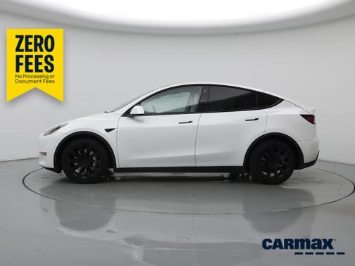 White 2021 Tesla Model Y Long Range