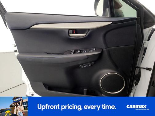 White 2021 Lexus NX 300h F-Sport Black Line