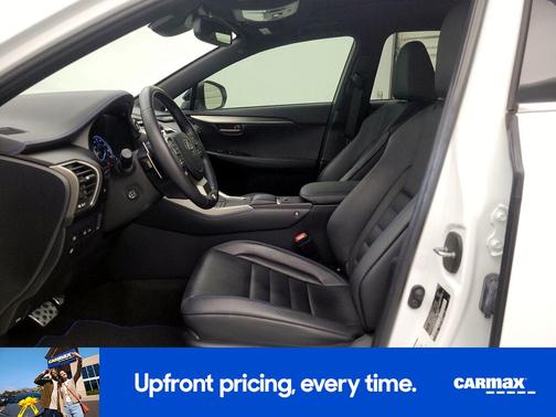 White 2021 Lexus NX 300h F-Sport Black Line