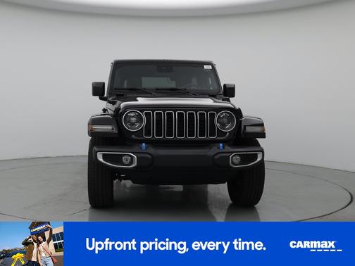 Black 2024 Jeep Wrangler 4xe Sahara