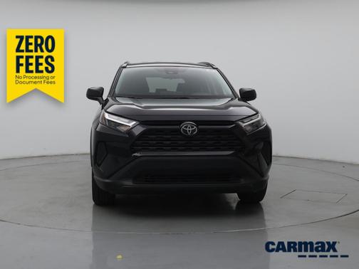 Black 2025 Toyota RAV4 Hybrid LE