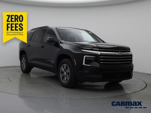 Black 2026 Chevrolet Traverse LT
