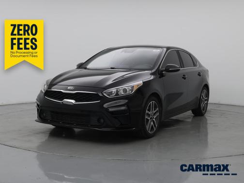 Black 2020 Kia Forte EX