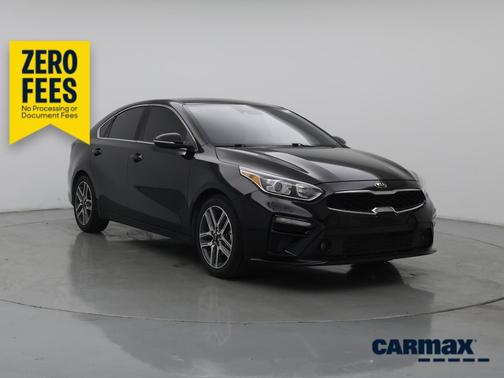 Black 2020 Kia Forte EX